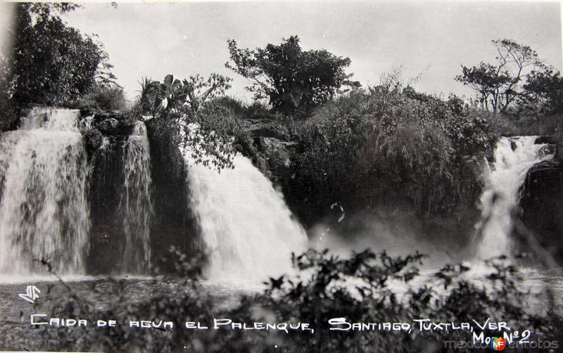 Fotos de Santiago Tuxtla, Veracruz: CAIDA DE AGUA DE PALENQUE