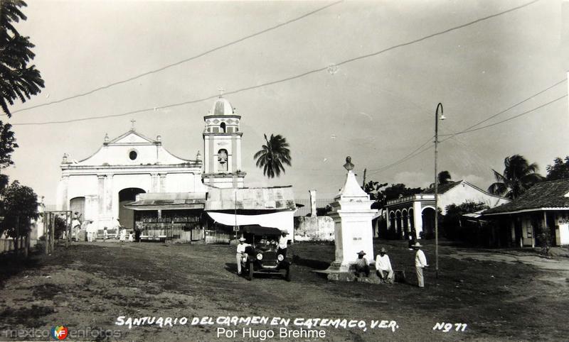 Fotos de Catemaco, Veracruz: SANTUARIO DEL CARMEN por el fotografo HUGO BREHME