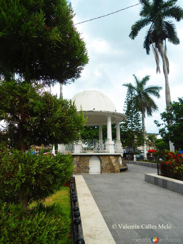 Fotos de Tempoal, Veracruz: Kiosko en la plaza principal de Tempoal