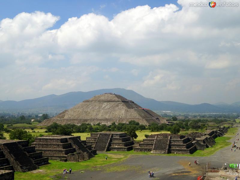 Fotos de Teotihuacán, México: Pirámide del Sol