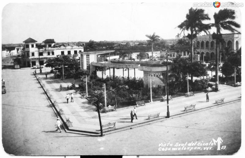 Fotos de Cosamaloapan, Veracruz: Vista general del Zócalo