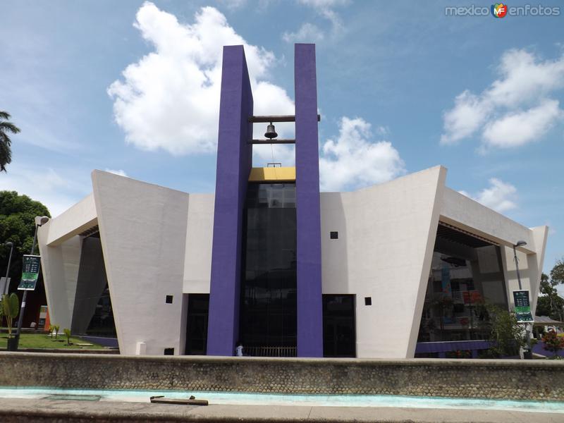 Fotos de Tapachula, Chiapas: Catedral en el Parque Bicentenario. Julio/2015