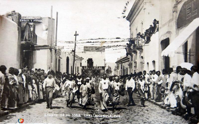 Fotos de Ciudad Serdán, Puebla: La fiesta del pueblo 30 de Agosto de 1920