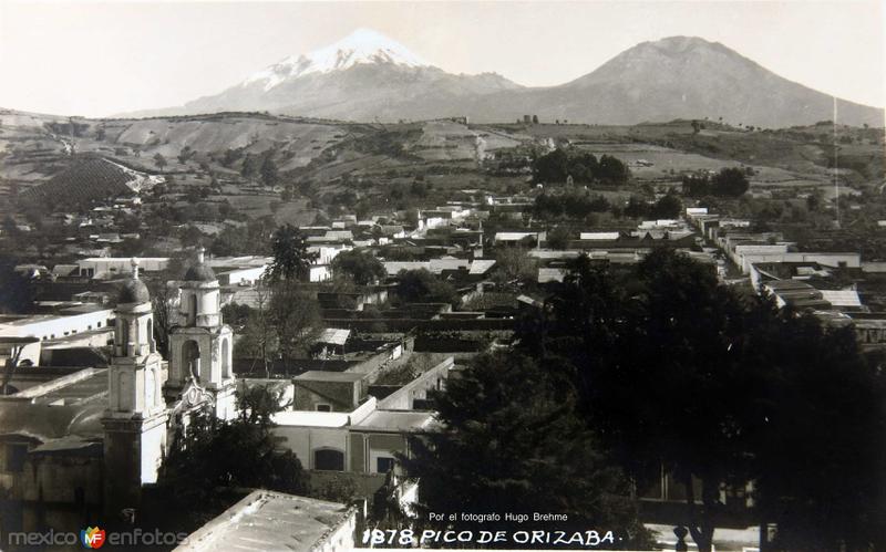 Fotos de Pico De Orizaba, Veracruz: EL PICO DE ORIZABA Por el fotografo Hugo Brehme