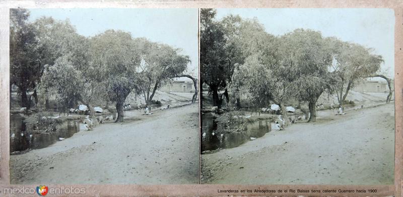 Fotos de Río Balsas, Guerrero: Lavanderas en los Alrededores de el Rio Balsas tierra caliente Guerrero