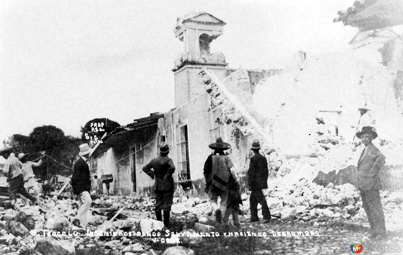 Fotos de Teocelo, Veracruz: Terremoto del 3 de enero de 1920