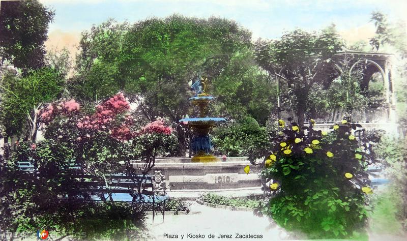 Fotos de Jerez, Zacatecas: Plaza y Kiosko de Jerez Zacatecas