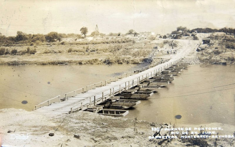 Fotos de China, Nuevo León: Puente de Pontones en el rio San Juan