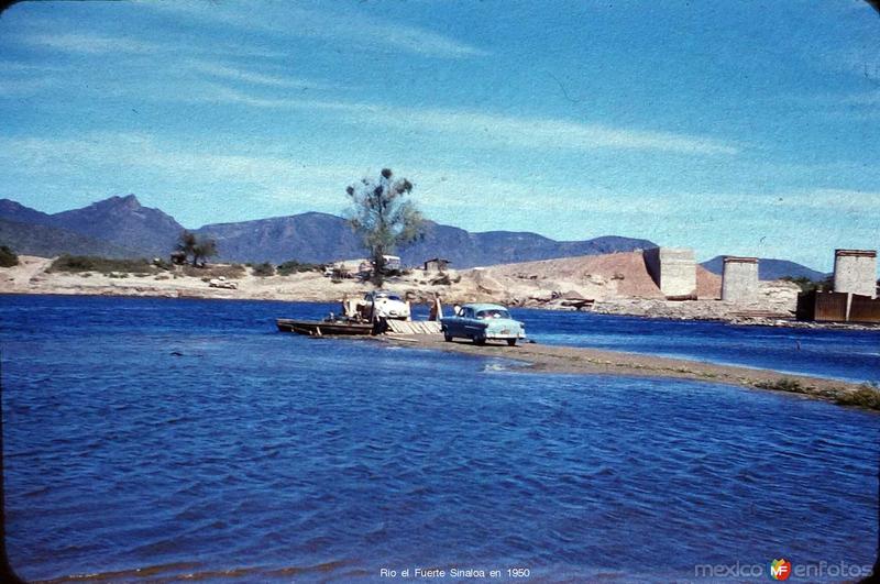 Fotos de El Fuerte, Sinaloa: Rio el Fuerte Sinaloa en 1950