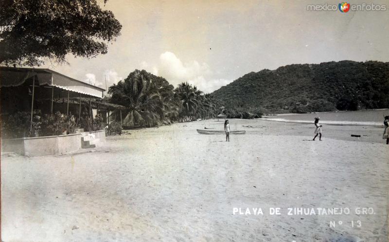 Fotos de Ixtapa Zihuatanejo, Guerrero: Escena Playera