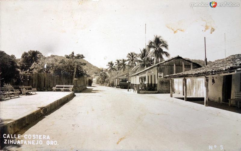 Fotos de Ixtapa Zihuatanejo, Guerrero: Calle Costera