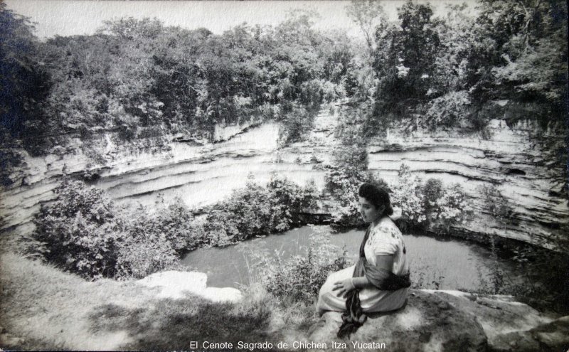 Fotos de Chichén Itzá, Yucatán: El Cenote Sagrado de Chichen Itza Yucatan