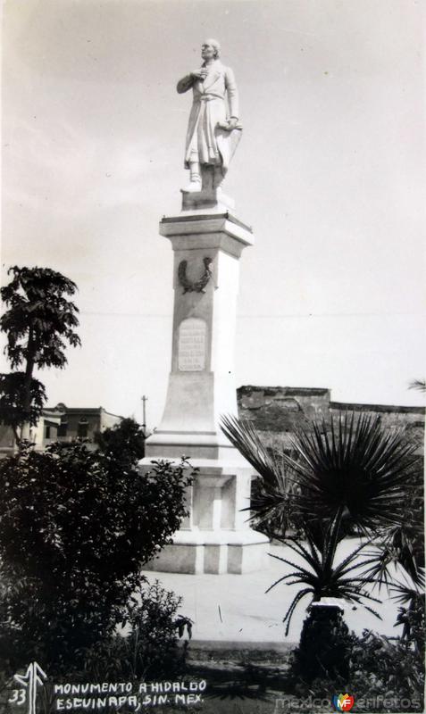 Fotos de Escuinapa, Sinaloa: Monumento a Hidalgo