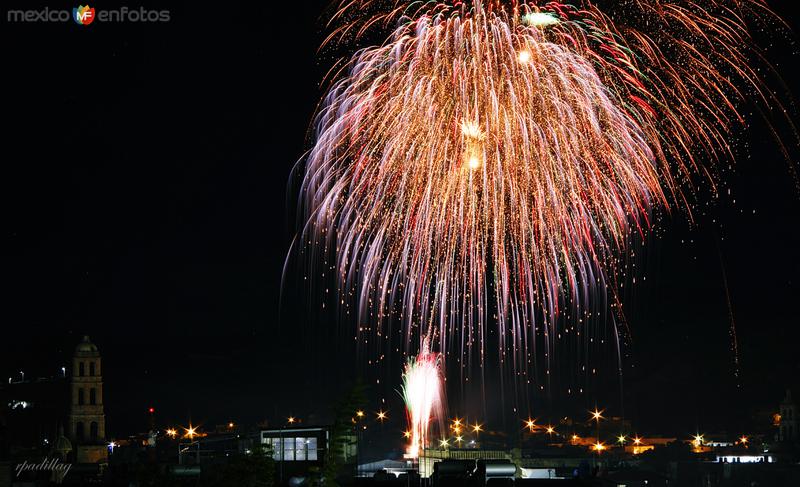 Fotos de Sombrerete, Zacatecas: Fuegos Pirotecnicos 15 Septiembre, en Sombrerete.