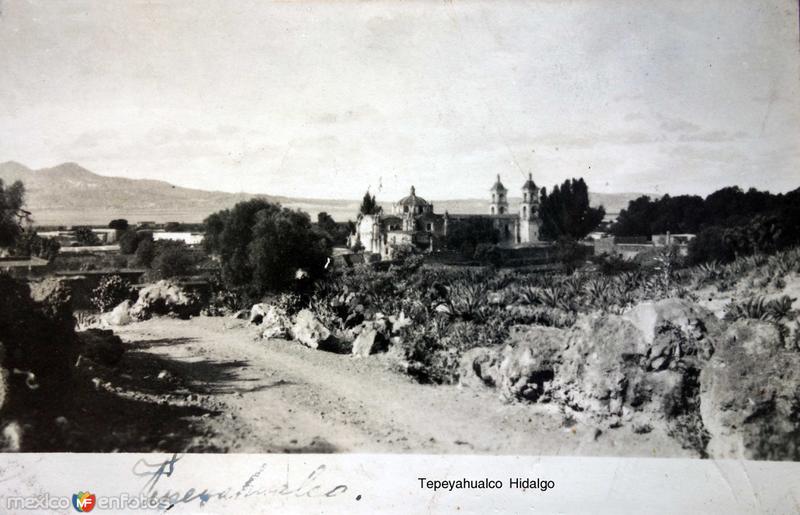 Fotos de Tepeyahualco, Hidalgo: Panorama de la Poblacion