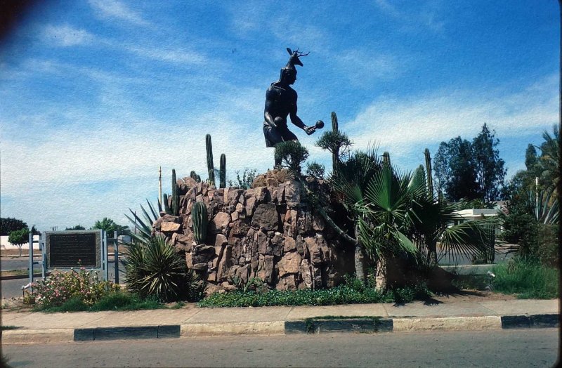 Fotos de Ciudad Obregón, Sonora: Monumento Yaqui Danza del Venado ( 1969 )