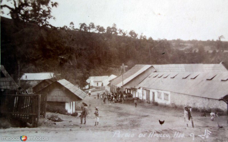 Fotos de Apulco, Hidalgo: Escena Callejera