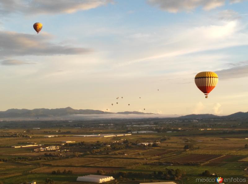 Fotos de Actopan, Hidalgo: Paisajes de Vuelo en Globo