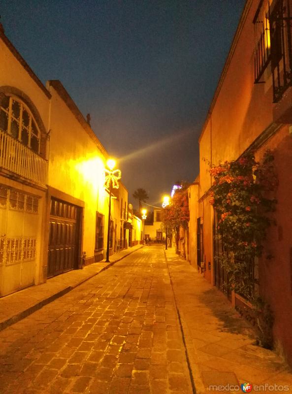 Fotos de Querétaro, Querétaro: Calle Empedrada y Casas Coloniales