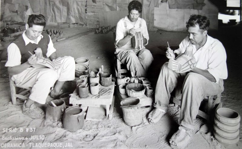 Fotos de Tlaquepaque, Jalisco: Tipos Mexicanos Alfareros.