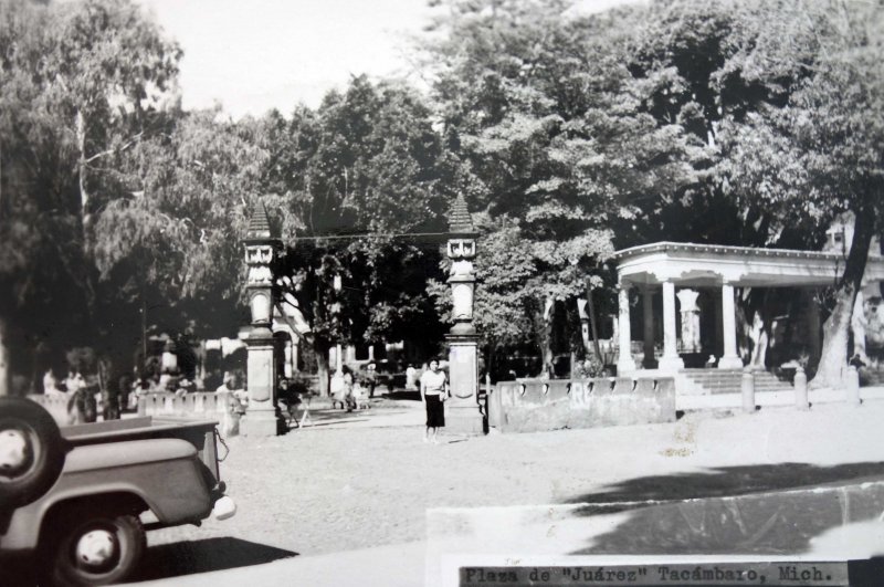 Fotos de Tacámbaro, Michoacán: La Plaza Juarez