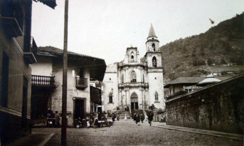 Fotos de Angangueo, Michoacán: Templo de San Simón Apóstol, en Angangueo Michoacán