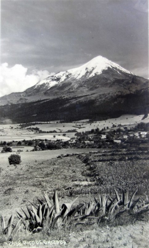 Fotos de Pico De Orizaba, Veracruz: El Pico de Orizaba Por el fotografo Hugo Brehme.