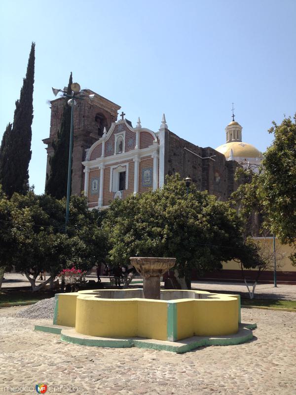 Fotos de Tepeyanco, Tlaxcala: Atrio y parroquia de San Francisco (siglo XVII). Febrero/2017