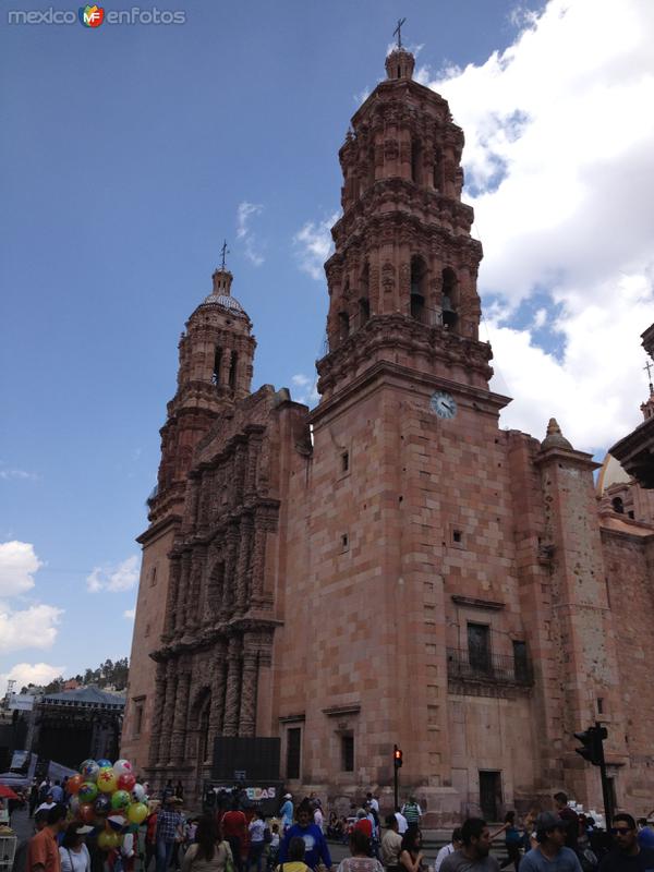 Fotos de Zacatecas, Zacatecas: El barroco en su máximo esplendor. Catedral de Zacatecas. Abril/2017