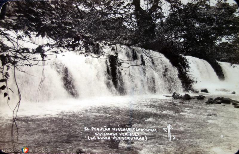 Fotos de Catemaco, Veracruz: El pequeno Niagara de Tepetapan.