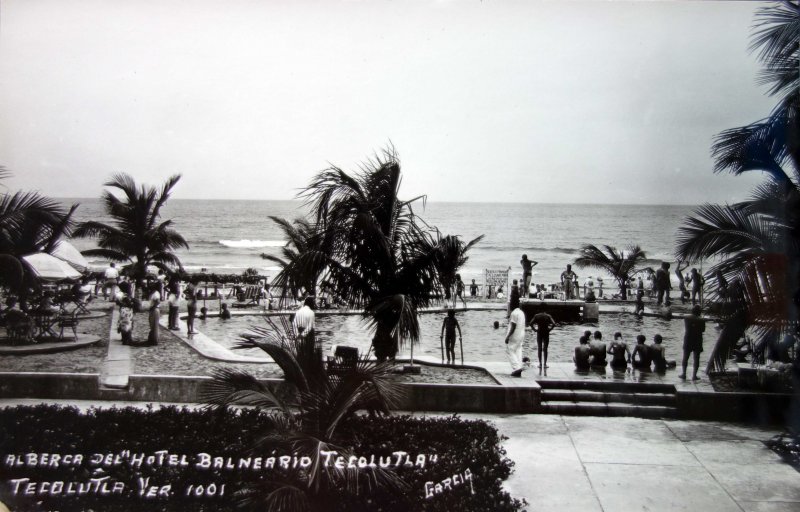 Fotos de Tecolutla, Veracruz: Alberca de el Hotel balneario.