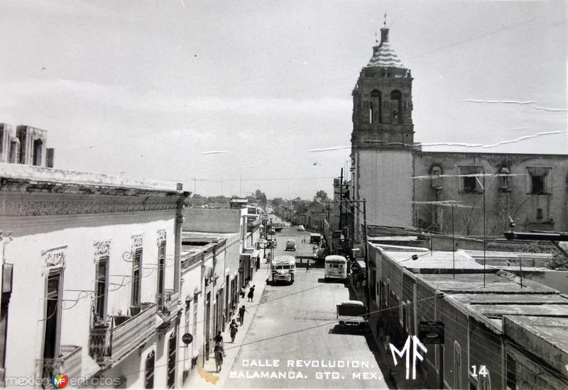 Fotos de Salamanca, Guanajuato: Calle Revolucion.