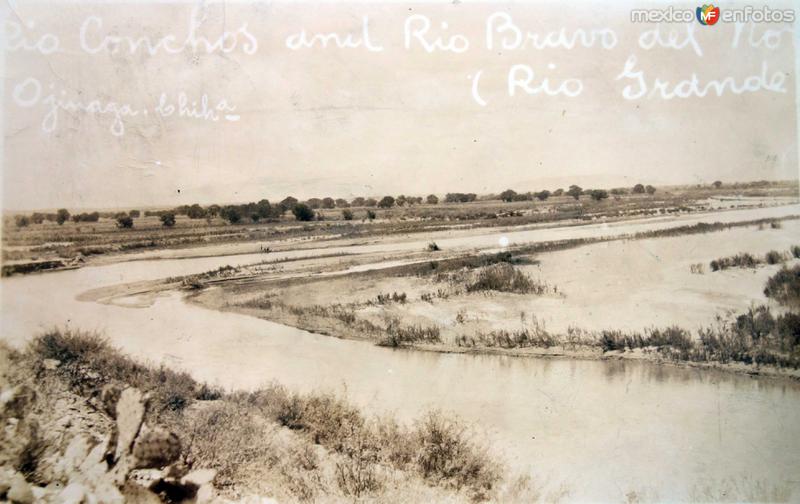 Fotos de Ojinaga, Chihuahua: Rio Conchos.