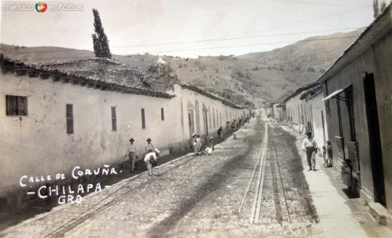 Fotos de Chilapa, Guerrero: Calle de Coruna.