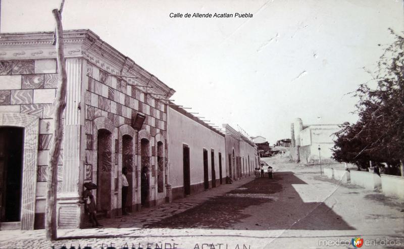 Fotos de Acatlán, Puebla: Calle de Allende.