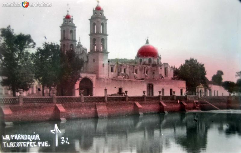 Fotos de Tlacotepec, Puebla: La Parroquia.