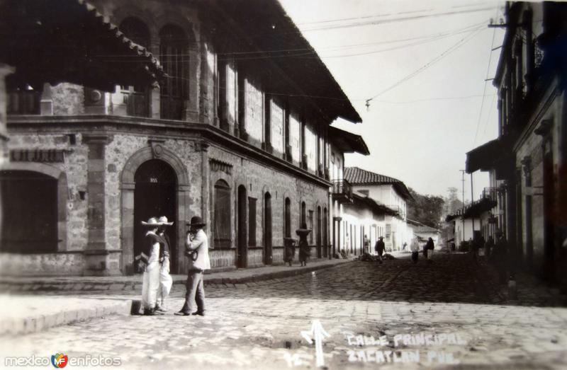 Fotos de Zacatlán, Puebla: Vida cotidiana en Calle principal.