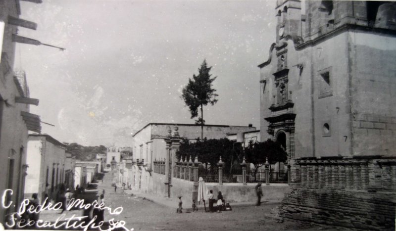 Fotos de Teocaltiche, Jalisco: Calle Pedro Moreno.