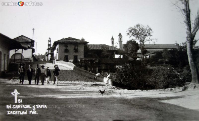 Fotos de Zacatlán, Puebla: Avenida Carbajal Y Tapia.