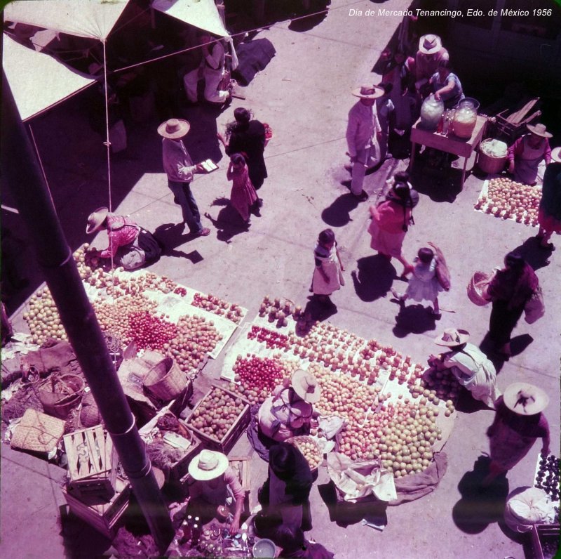 Fotos de Tenancingo, México: Dia de Mercado Tenancingo, Edo. de México 1956