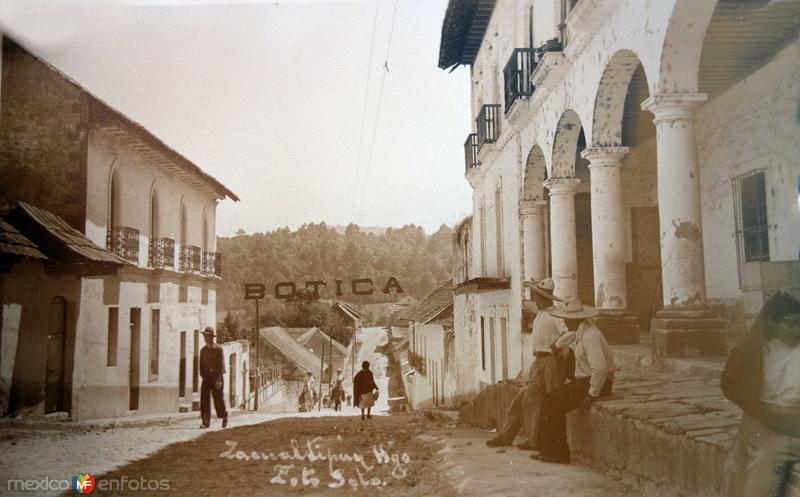 Fotos de Zacualtipán, Hidalgo: Escena Callejera.