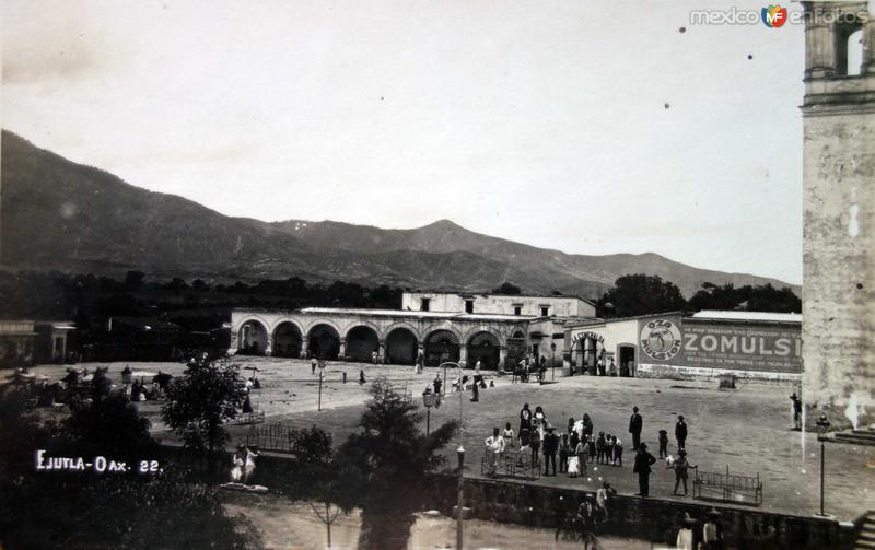 Fotos de Ejutla De Crespo, Oaxaca: Panorama de la Plaza.