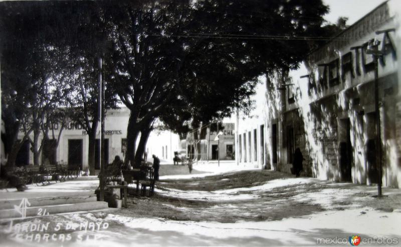 Fotos de Charcas, San Luis Potosí: Jardin 5 de Mayo.