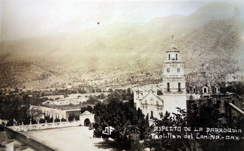 Fotos de Teotitlán, Oaxaca: Aspecto de La Parroquia.