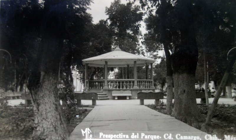 Fotos de Camargo, Chihuahua: Perspectiva del parque.