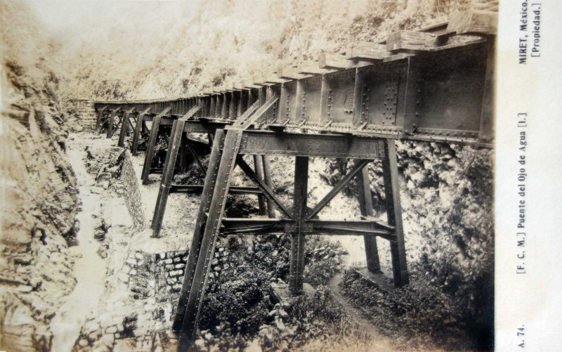 Fotos de Maltrata, Veracruz: Puente Ojo de Agua de la via ferroviaria de La Cd. de Mexico a Veracruz.