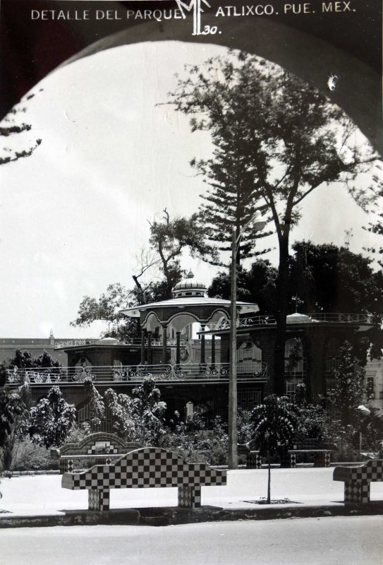 Fotos de Atlixco, Puebla: Parque detalle .