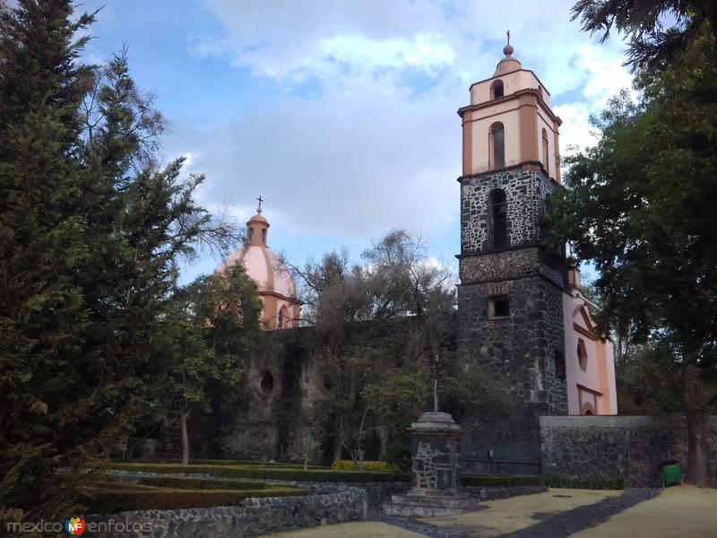 Fotos de Ciudad De México, Distrito Federal: Templo de San Francisco Culhuacán. Enero/2018