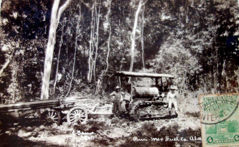 Fotos de Alamo, Veracruz: Compania Penn- Mexico perforando Algun pozo .