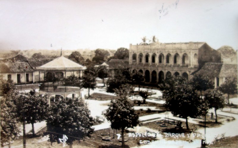 Fotos de Cosamaloapan, Veracruz: Aspecto del Parque y palacio municipal.